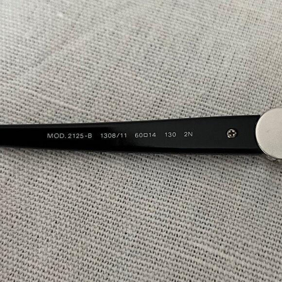 Versace Sunglasses - black and silver - Authentic - Picture 13 of 16